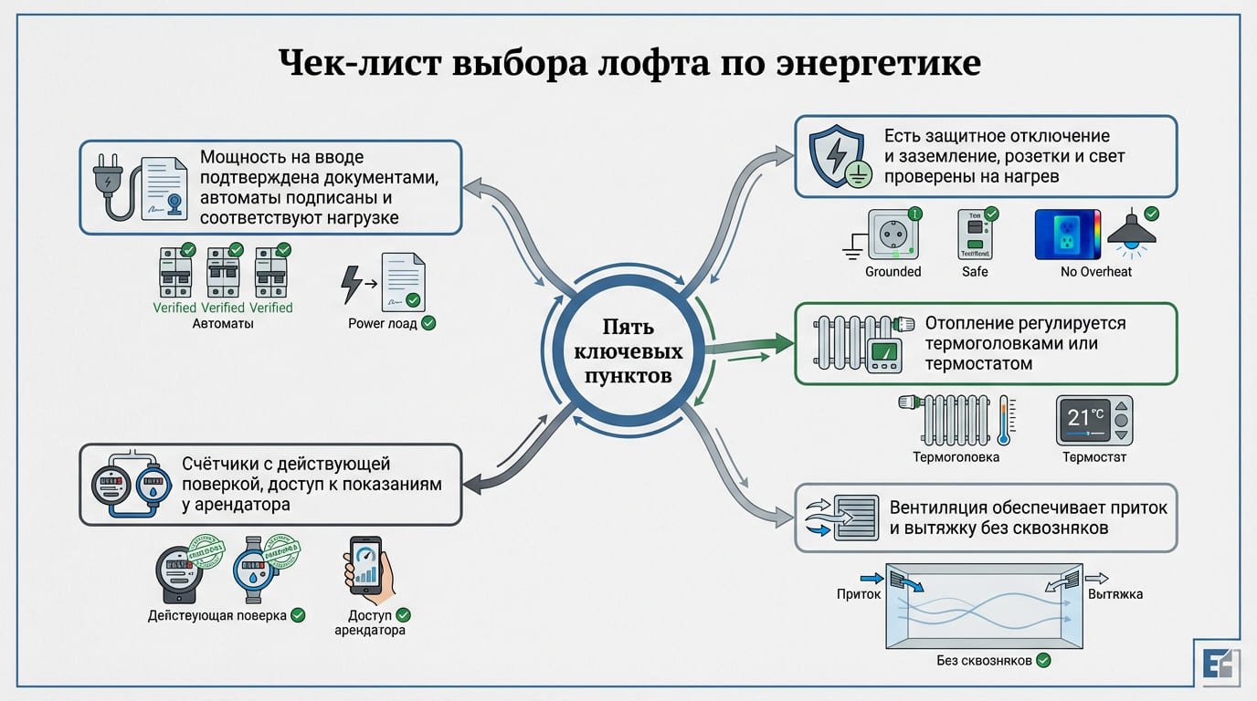 чек-лист выбора